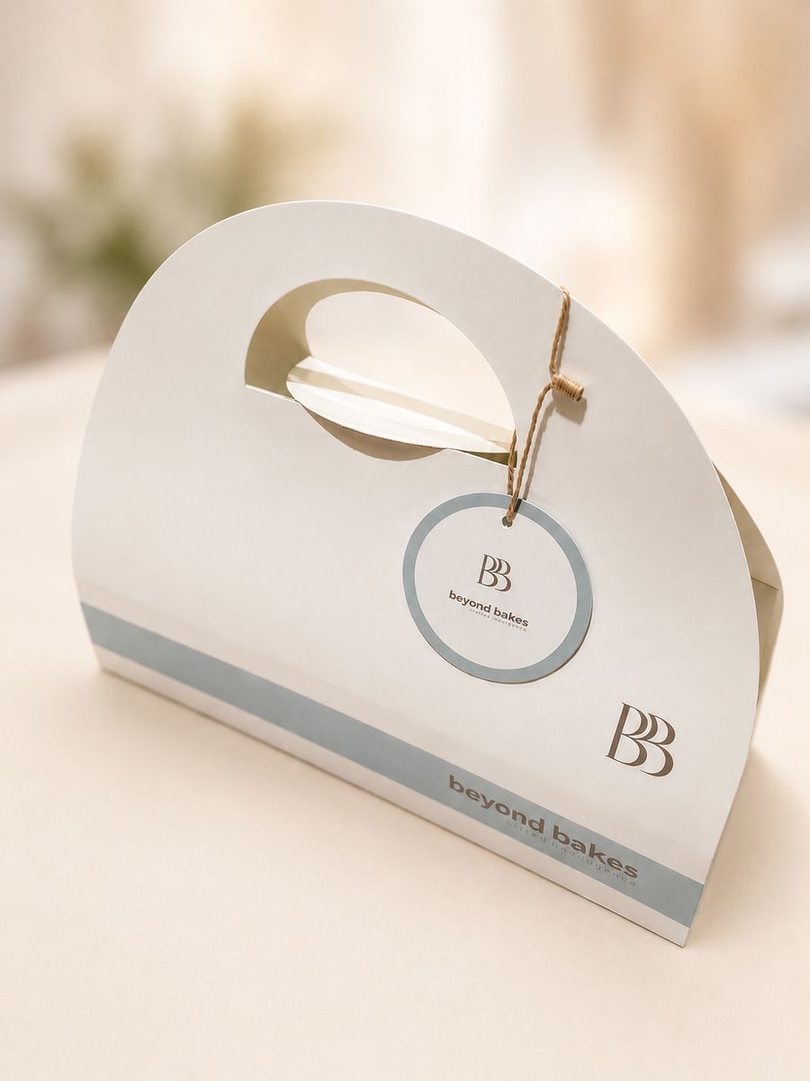 Beyond Bakes luxury gift bag with tag